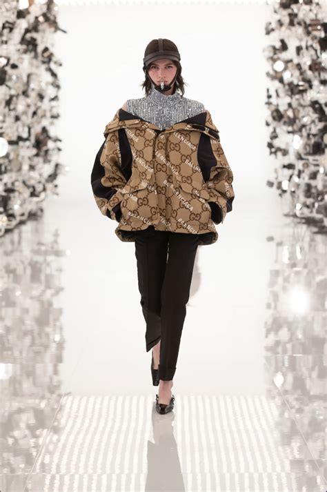 gucci rtw fall 2021|gucci balenciaga 100th anniversary.